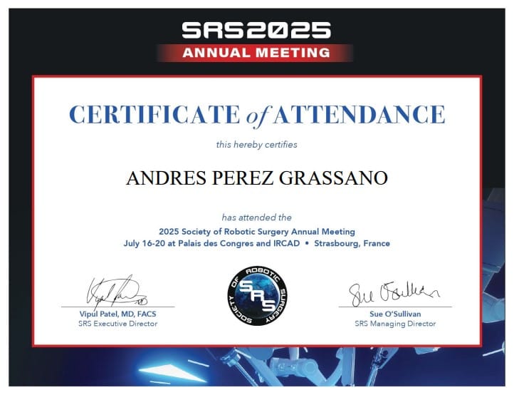 certificado SRS